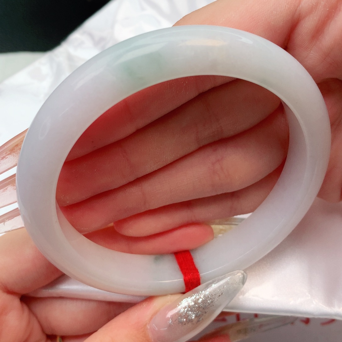 未镶嵌手镯翡翠正圈62