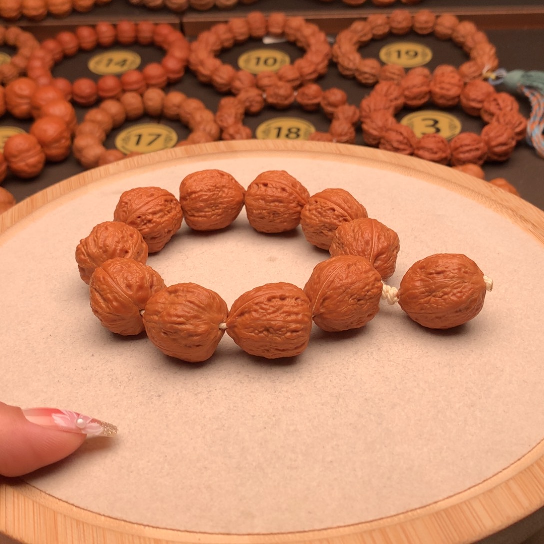 文玩核桃手串蛙蛙