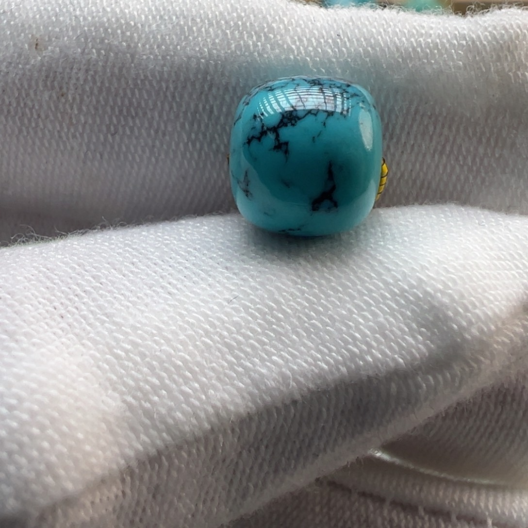 绿松石未镶嵌配饰9.2*8.4