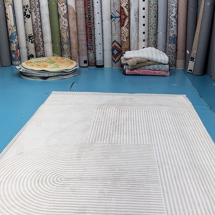 混纺200×300误差±1-3cm精编细砂仿羊绒棉布底微瑕