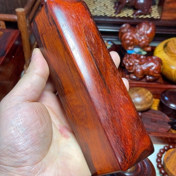 檀香紫檀（小叶紫檀）老马抽盒