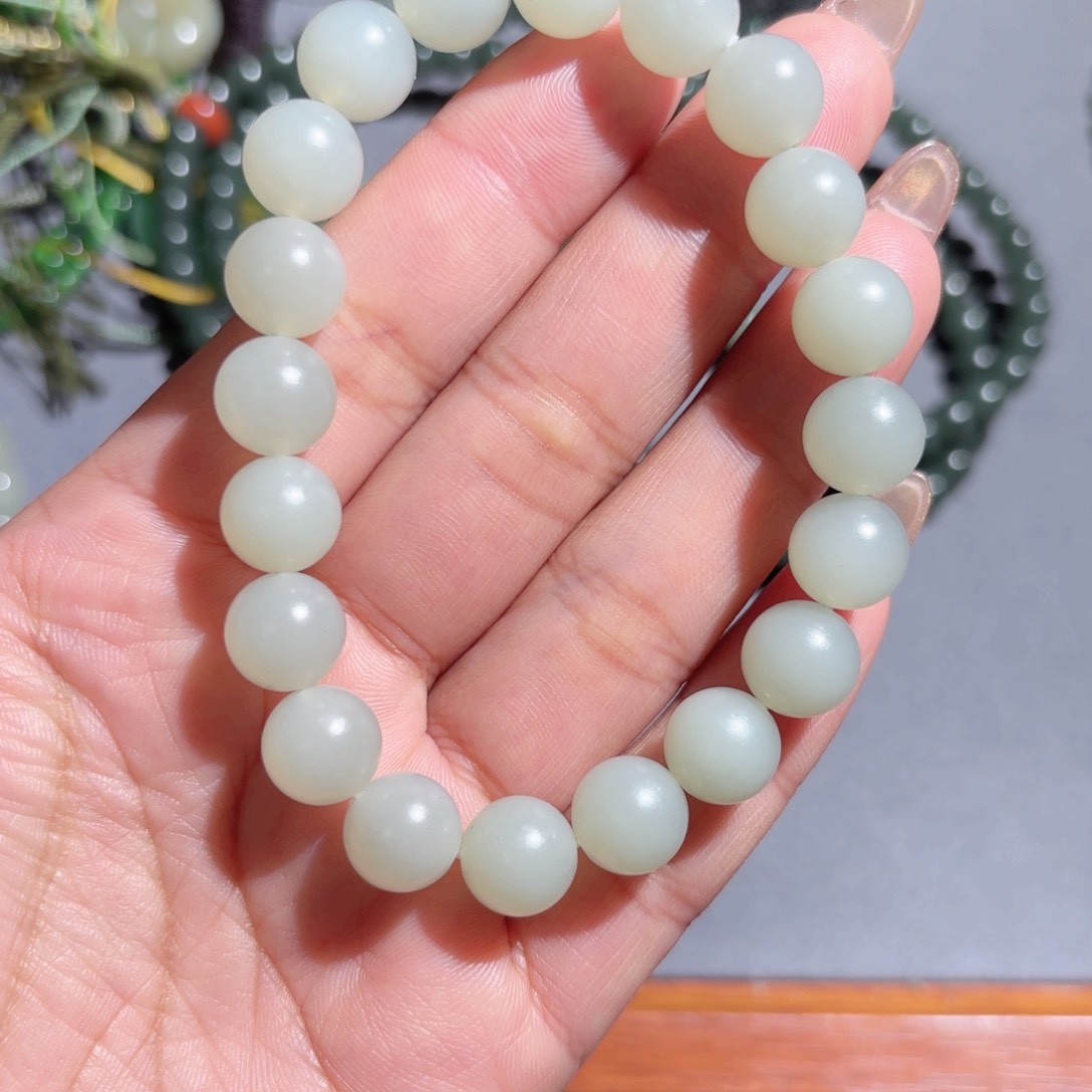 和田玉手链未镶嵌