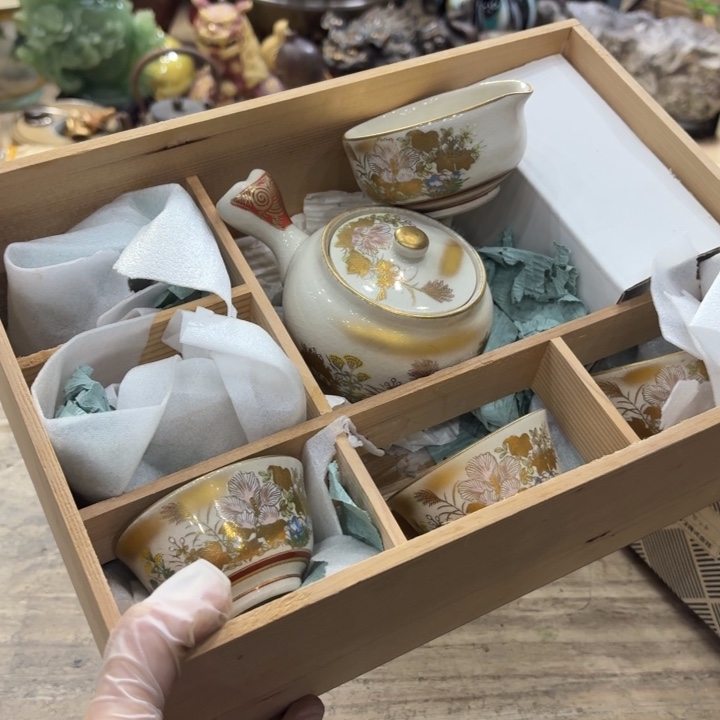 陶瓷古美术置物摆件