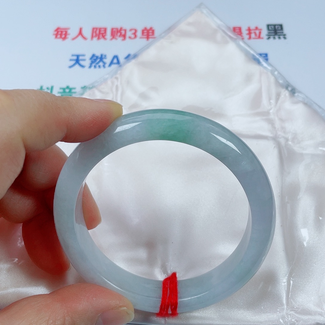 翡翠未镶嵌手镯天然翡翠手镯59