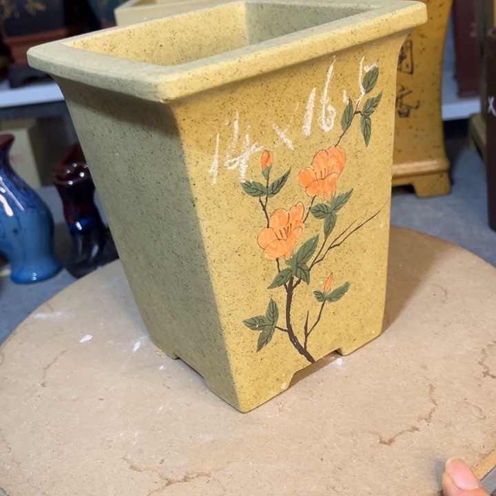 紫砂花盆紫砂花盆