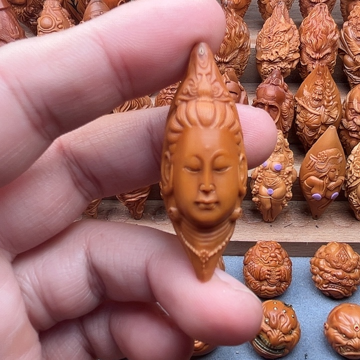 吊坠橄榄核18福利观音