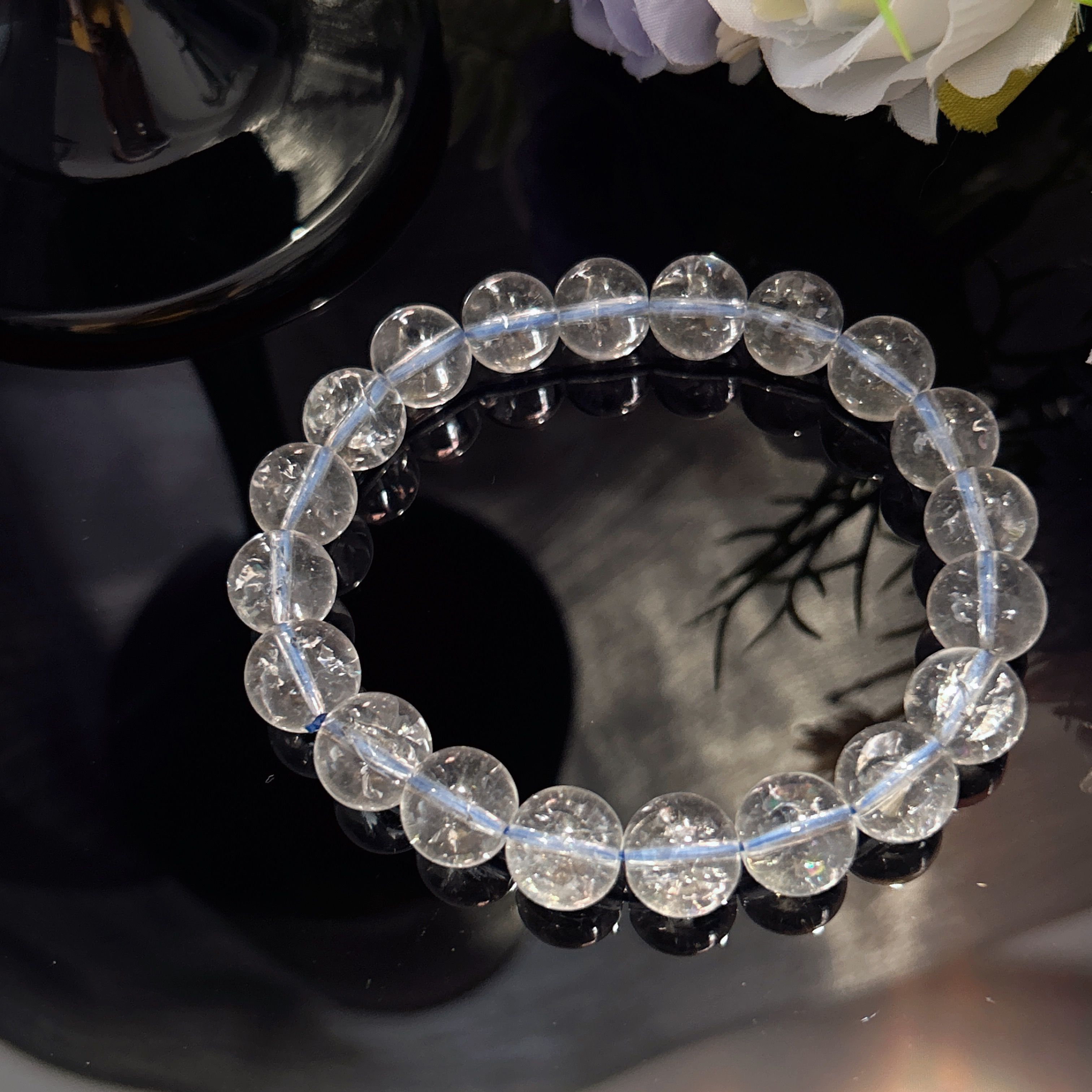 A461 卡10白闪手串[多样性发一]