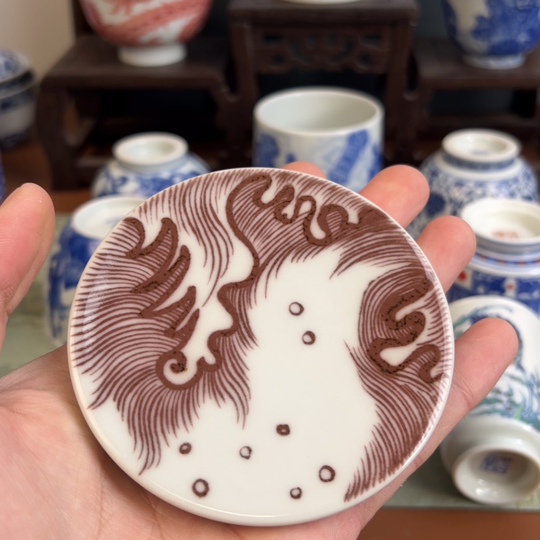 瓷片景德镇瓷器手工手绘