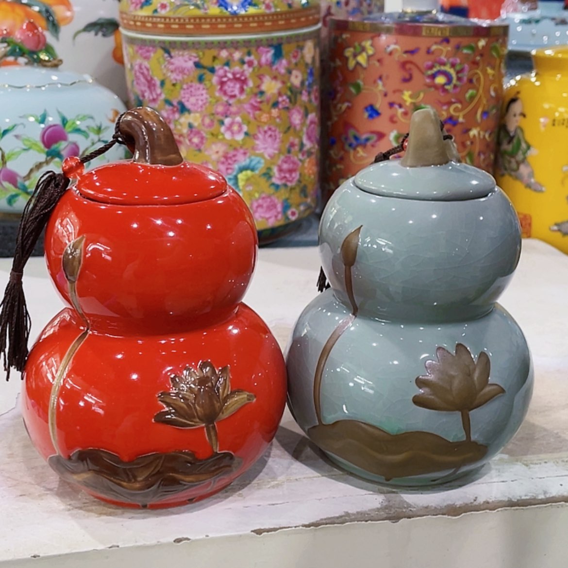 【闪购商品】罐陶瓷茶叶罐密封罐