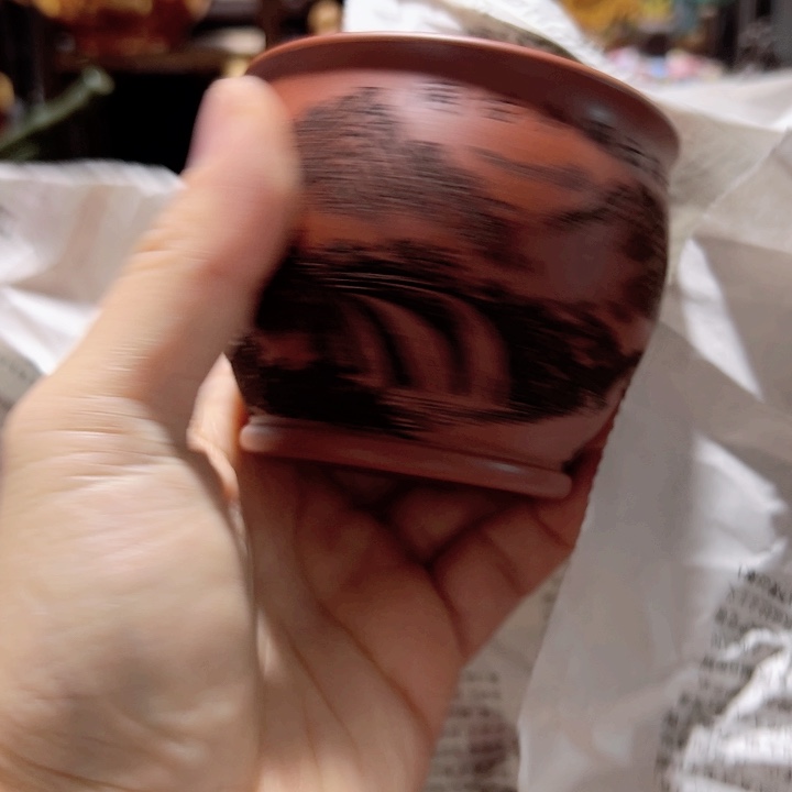 紫砂茶壶紫砂壶收藏起来了！