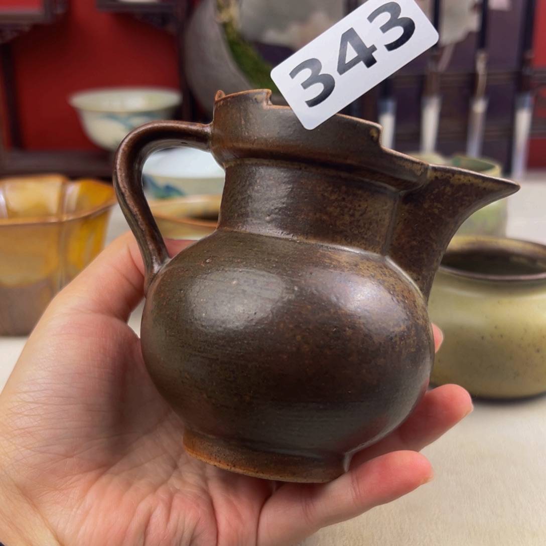 杯子纯手工柴烧主人杯