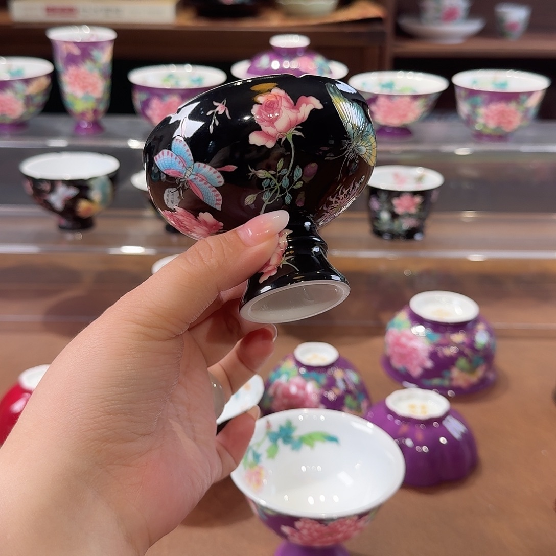 珐琅彩主人杯茶具茶具