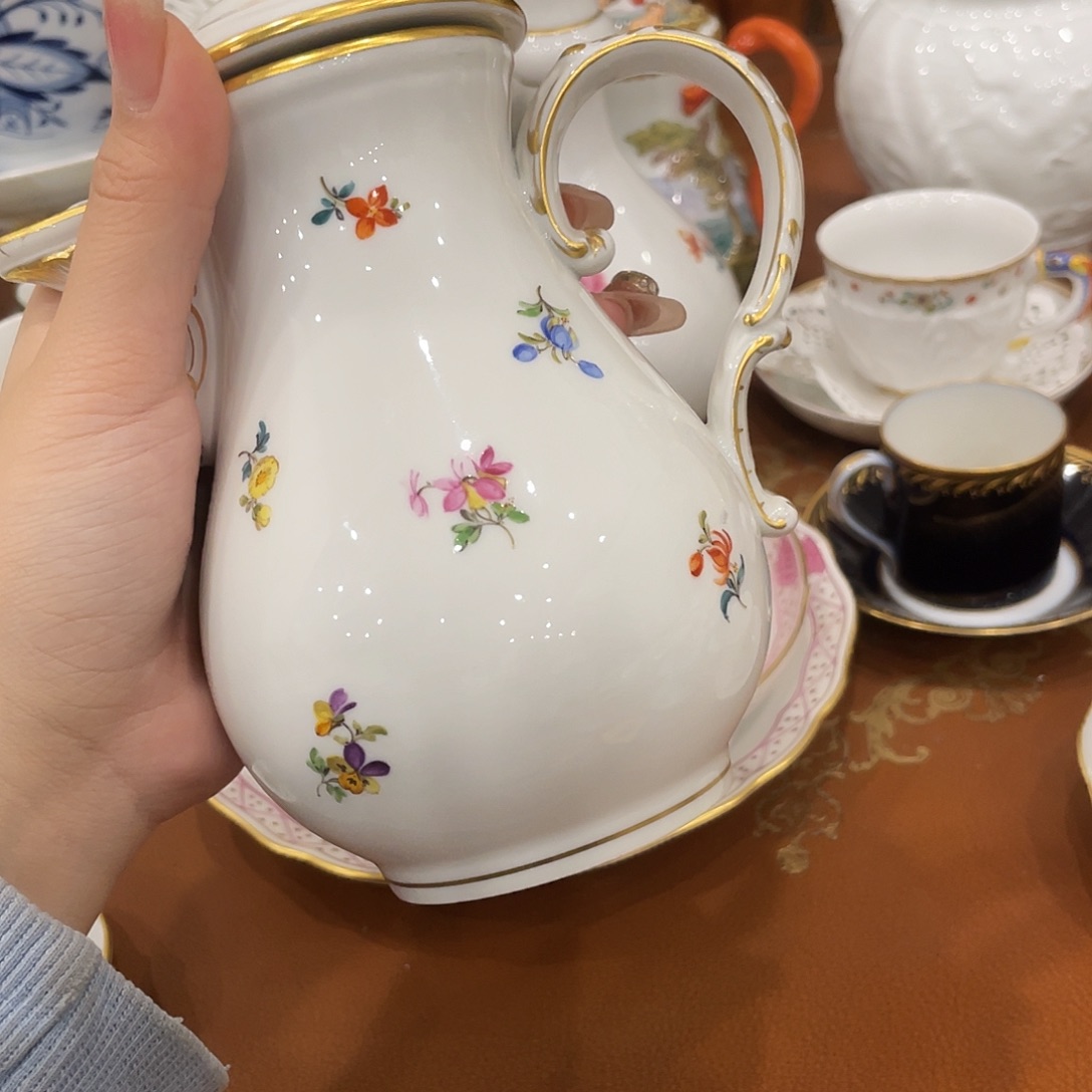 瓷片中古二等摩卡壶