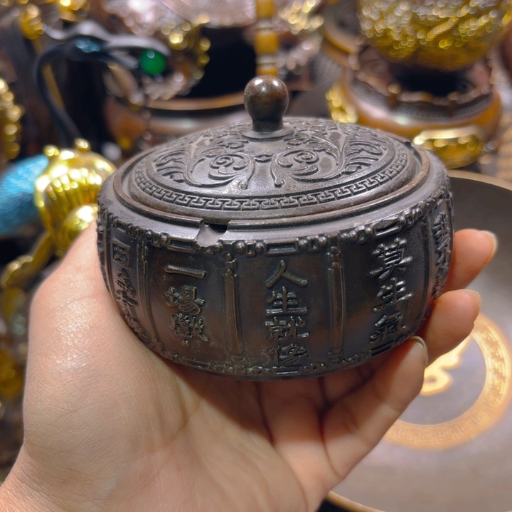 铜器摆件收收藏藏