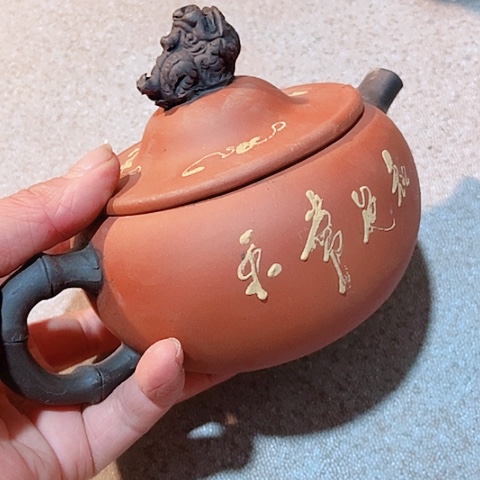 茶杯绿泥宜兴紫砂全手工制作全清