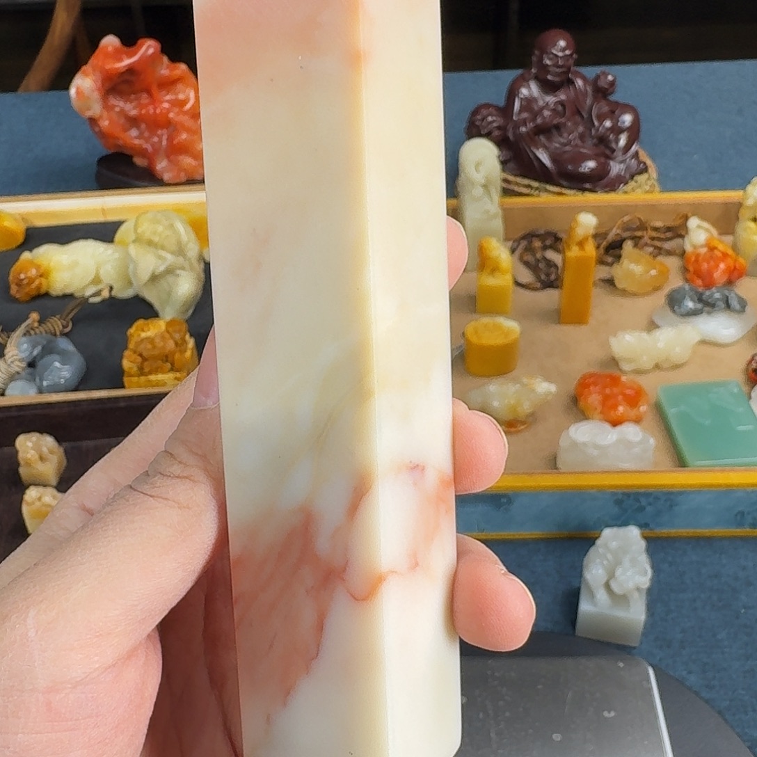 寿山石印石老挝石素章