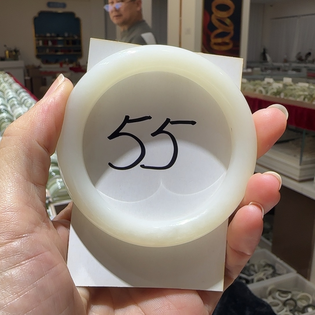 和田玉未镶嵌手镯392