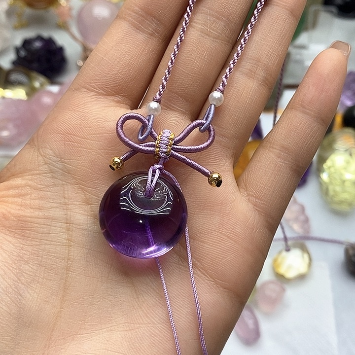 水晶摆件未镶嵌吊坠