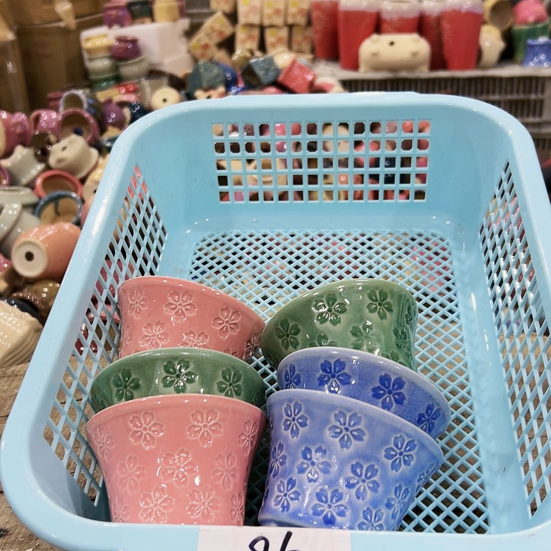 陶瓷高温陶瓷多肉花盆85