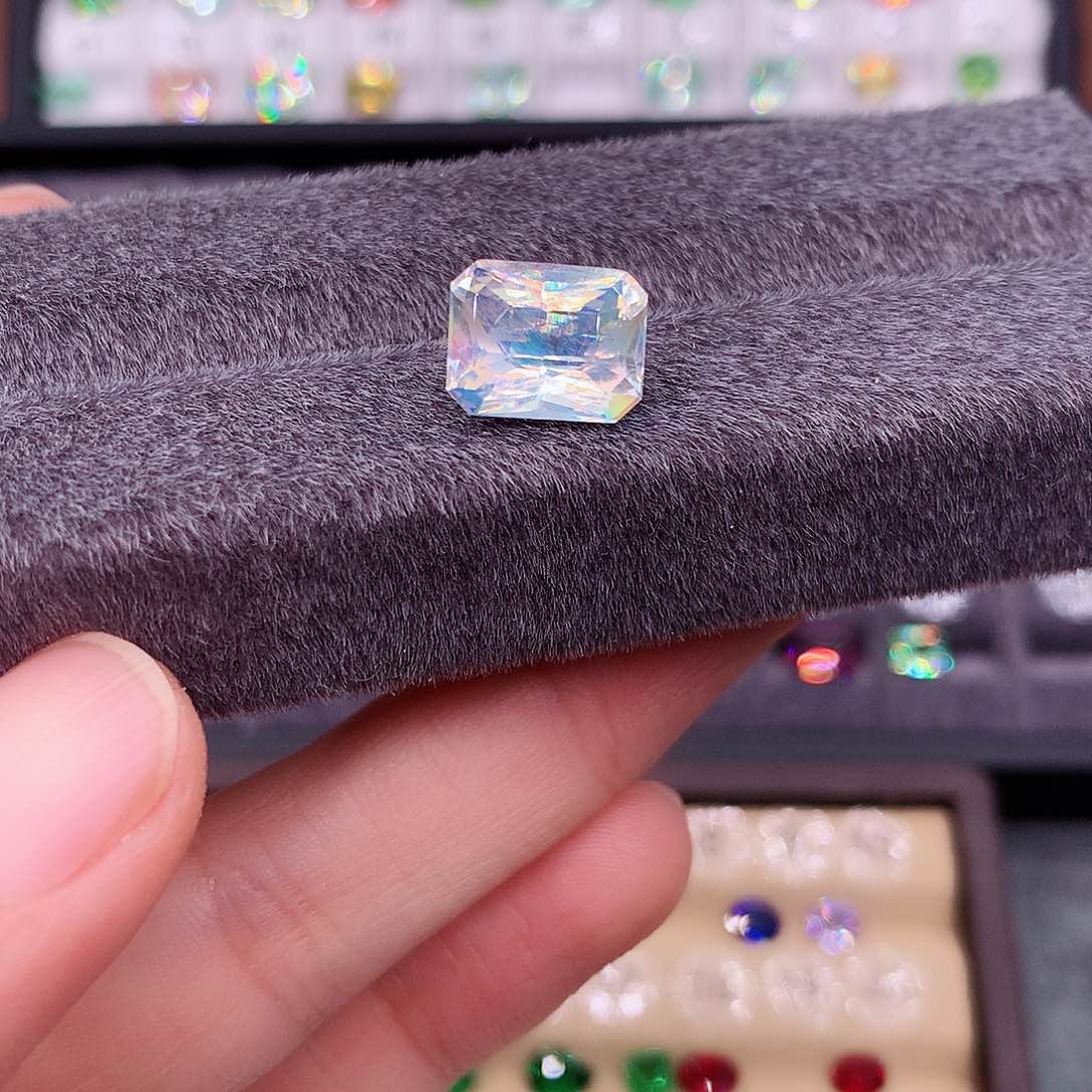 月光石珠宝半成品未镶嵌