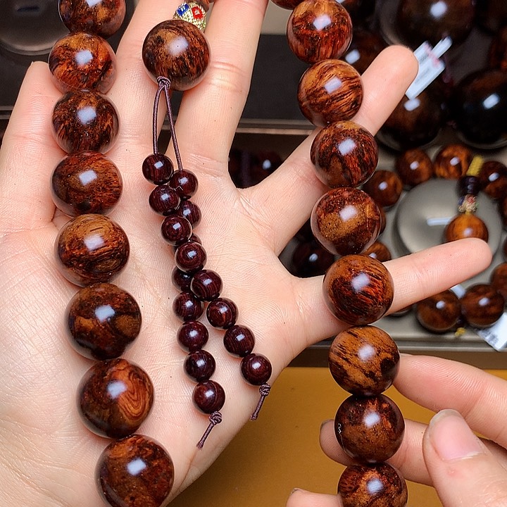 花梨木类手串/手链黄花梨风化料老挝花梨土埋料1.8