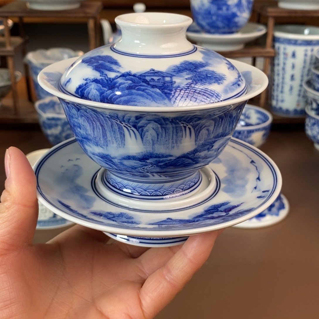 杯景德镇陶瓷手工手绘