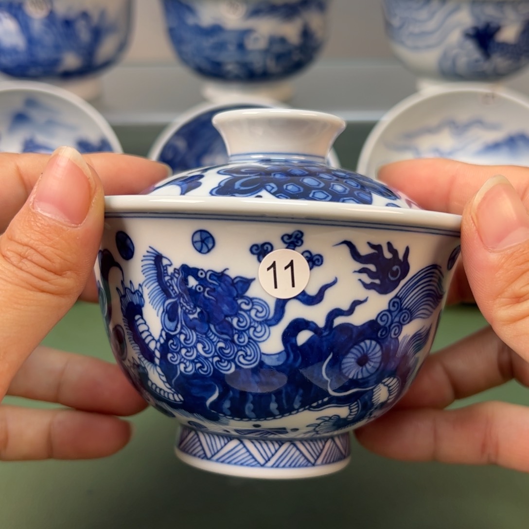 杯木木景德镇纯手绘茶具11