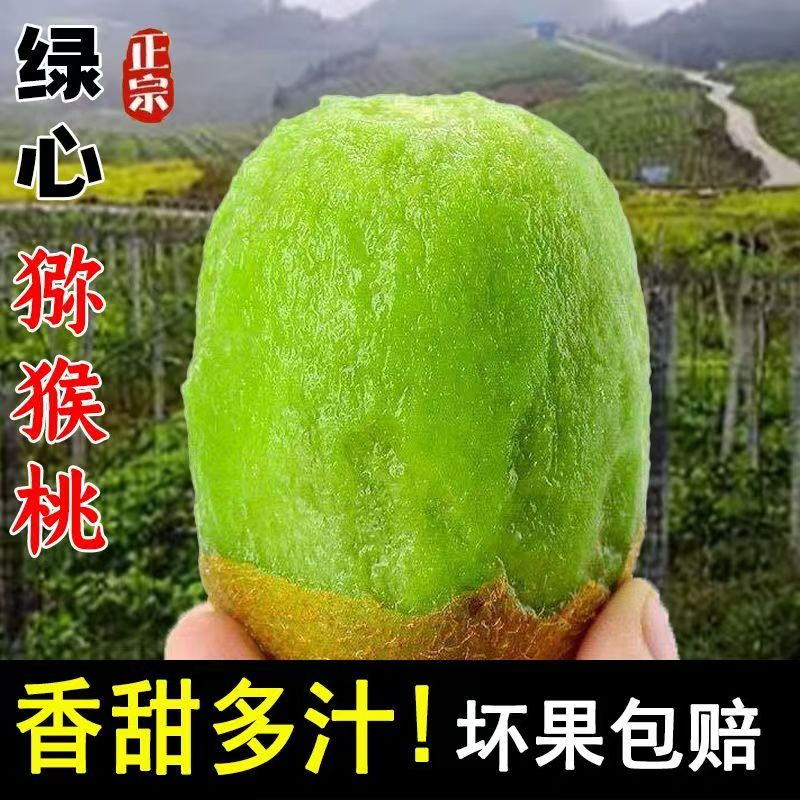 新鲜绿心猕猴桃香甜多汁正宗应季水果