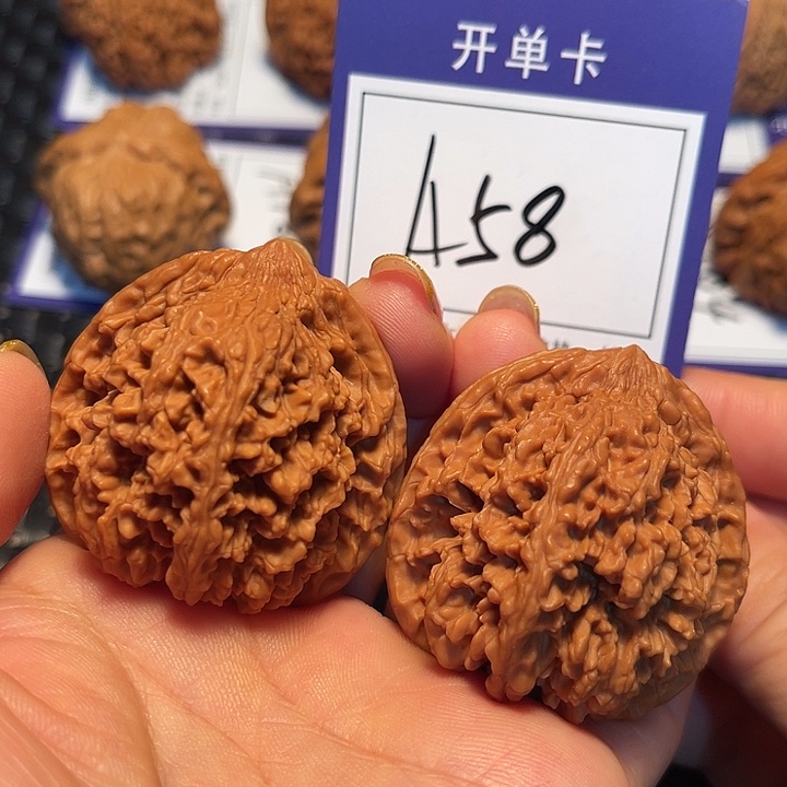 桃核把件44满天星A58