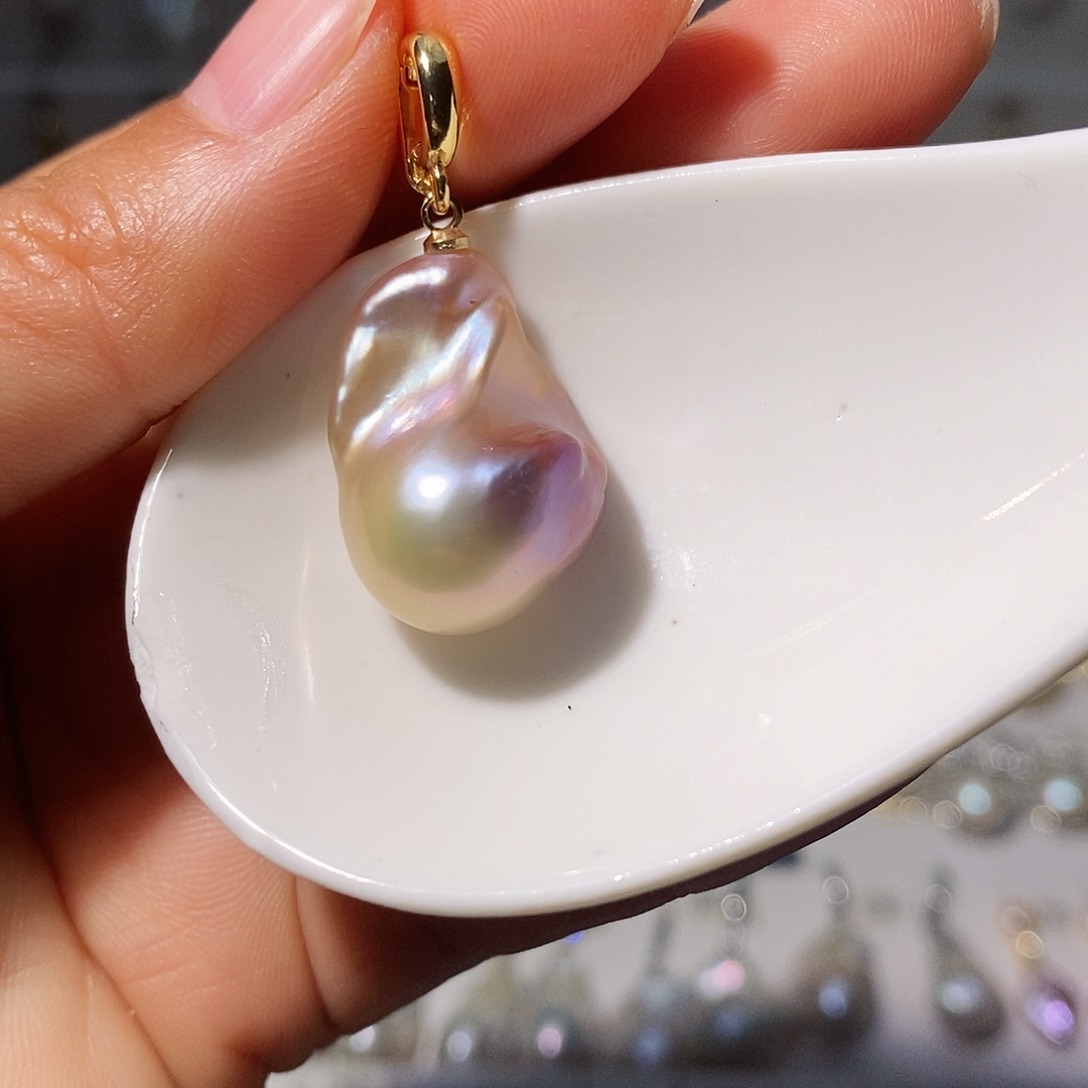 未镶嵌颈饰淡水珍珠