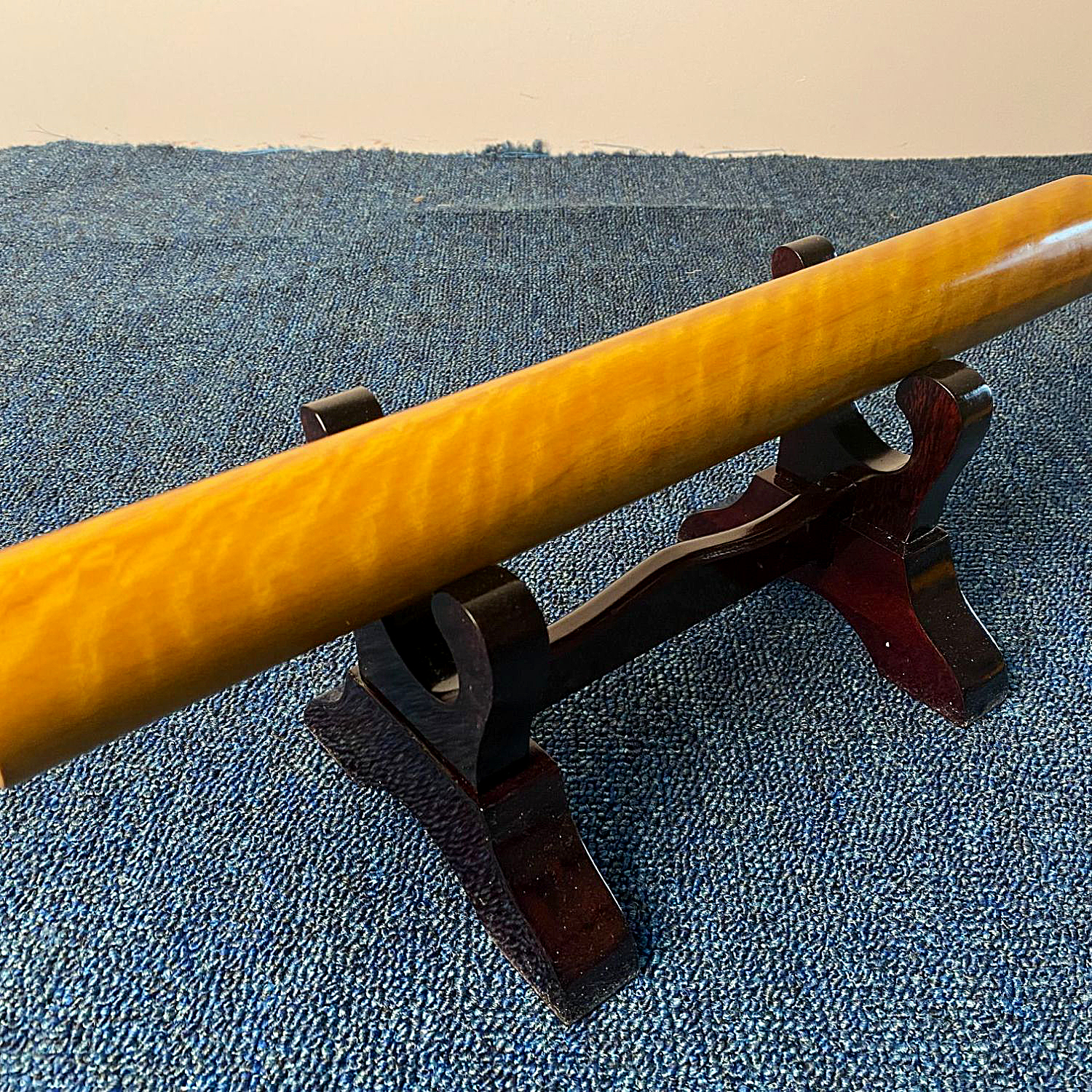 财运亨通横财木摆件风水摆件横财开运木家用摆件招财实木带底座