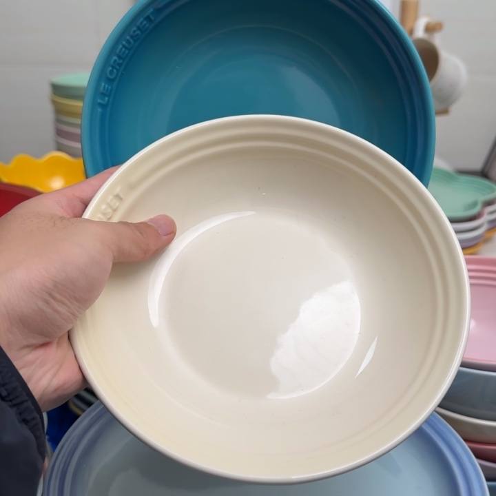 福利微瑕2个7英寸燕麦盘