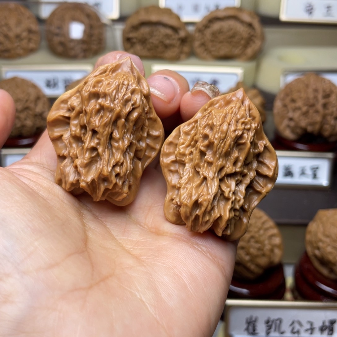 文玩核桃把件?***?鸳鸯
