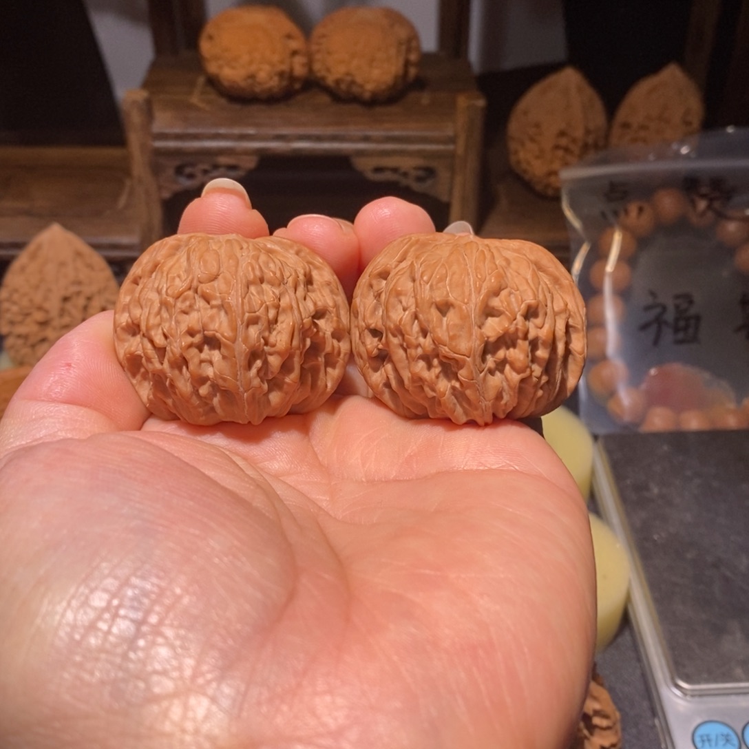 文玩核桃吊坠磨盘41