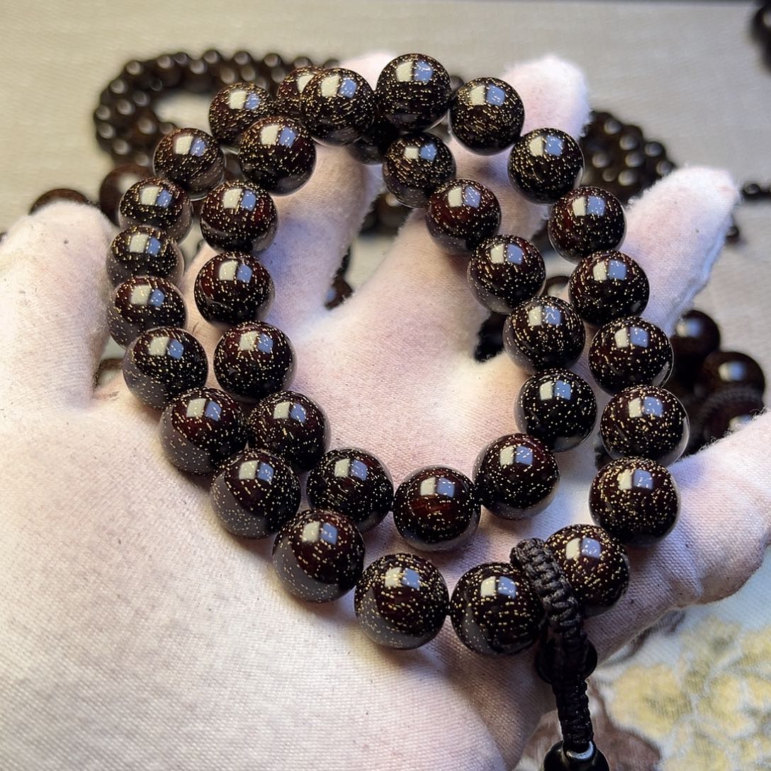 檀香紫檀（小叶紫檀）1.2 36颗爆星