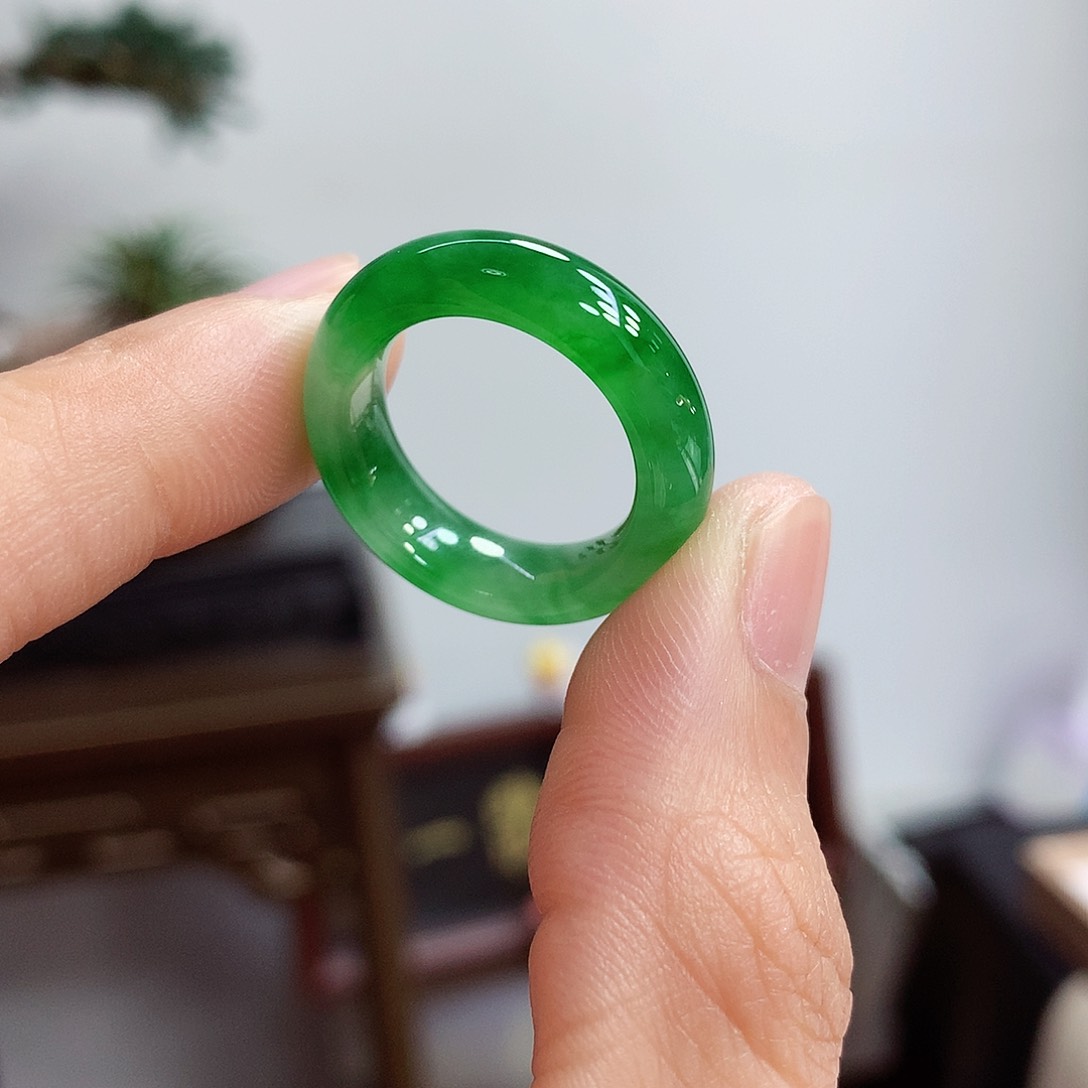 未镶嵌戒指翡翠13号