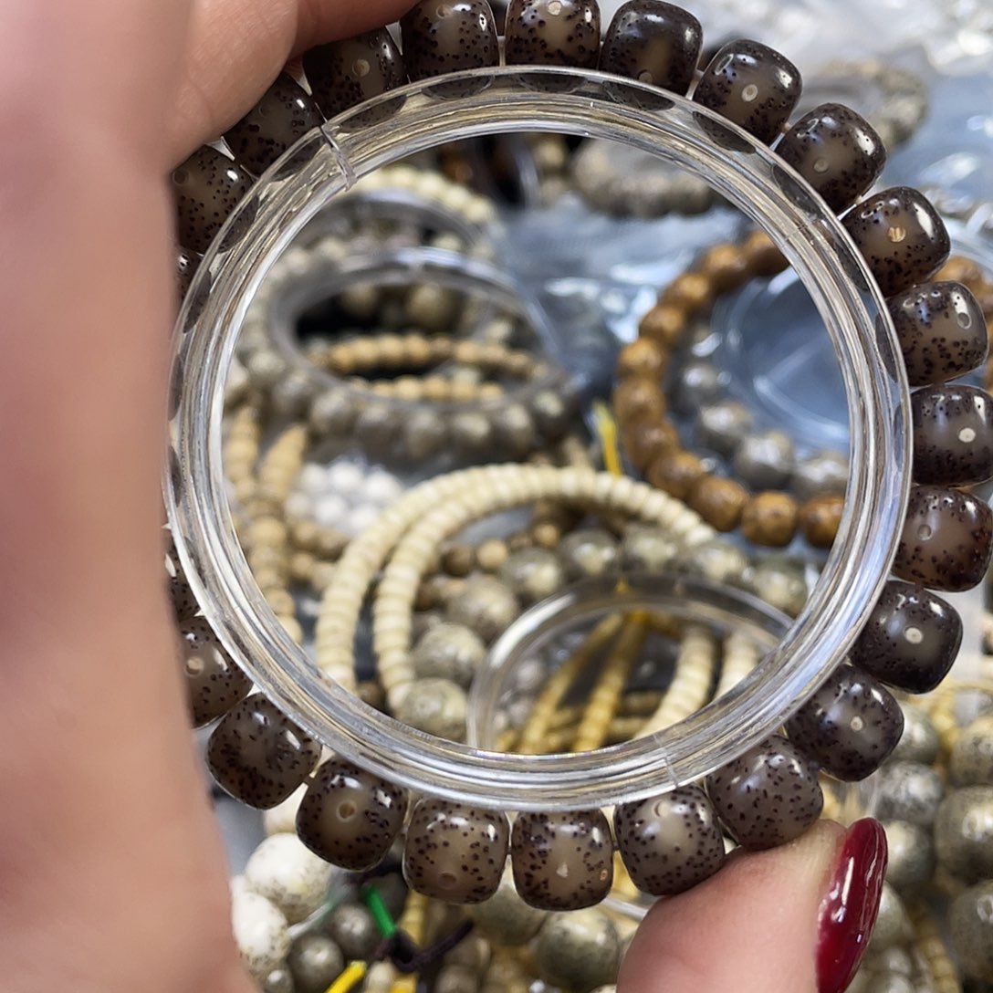 等***等星月菩提手串黑冰手串9mm一物一图