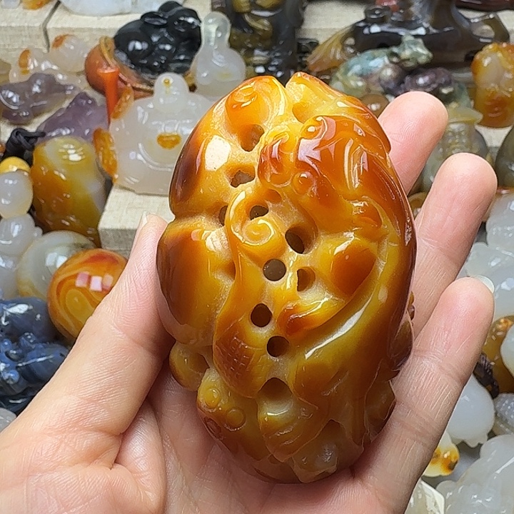 玛瑙/玉髓未镶嵌饰品