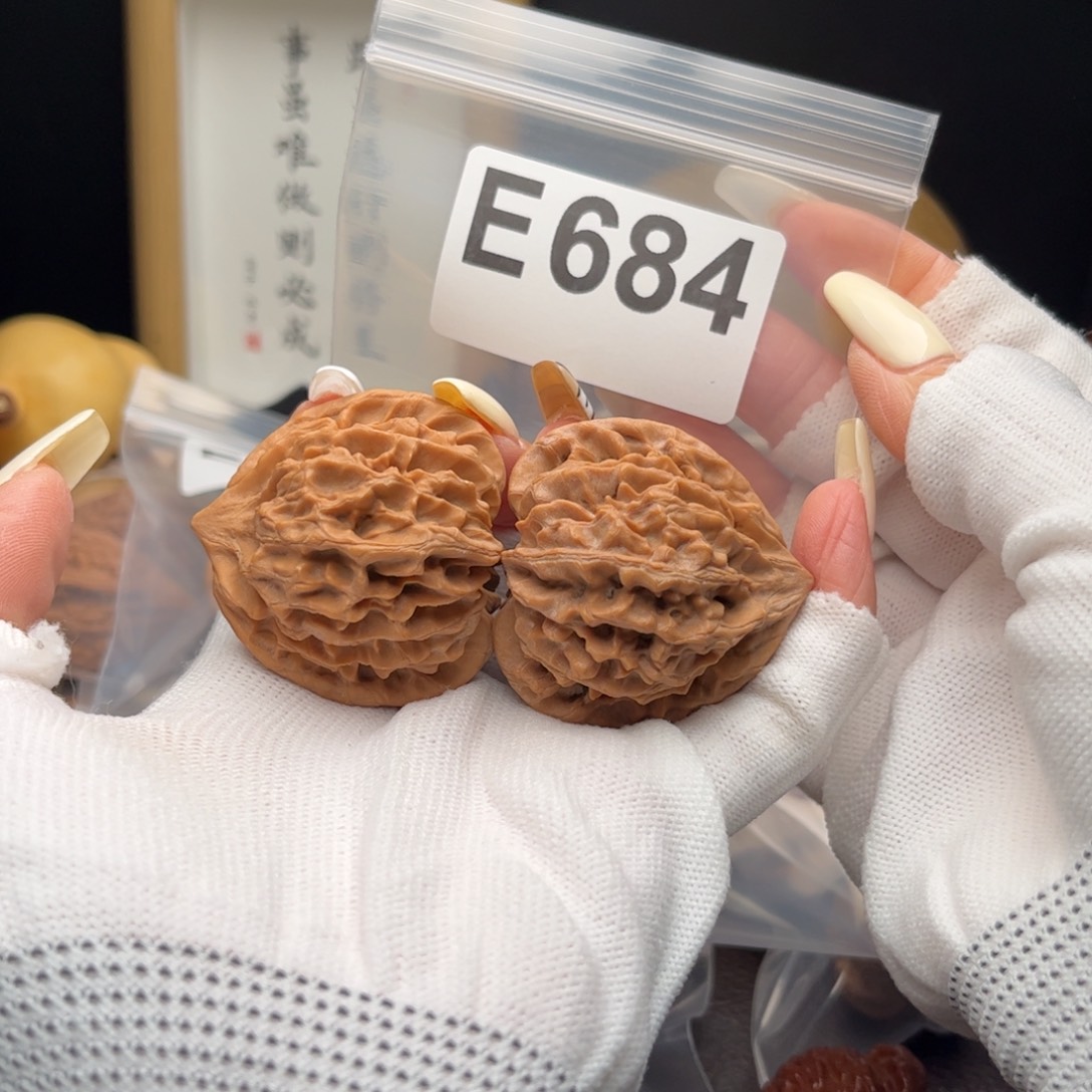 文玩核桃把件43龙门涧e684