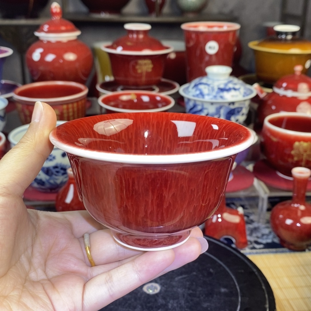 【闪购商品】景德镇名陶坊原矿郎红25号