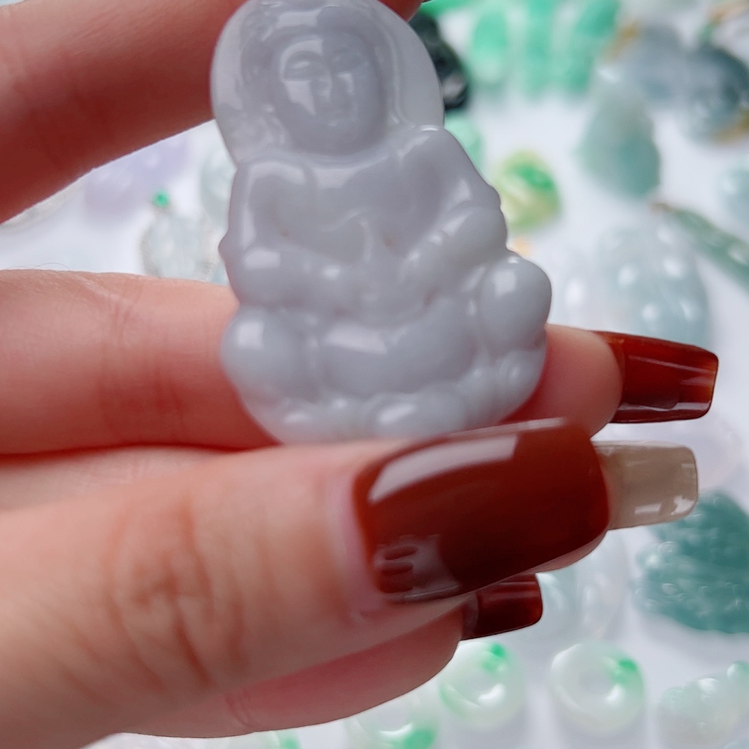 翡翠颈饰未镶嵌翡翠吊坠