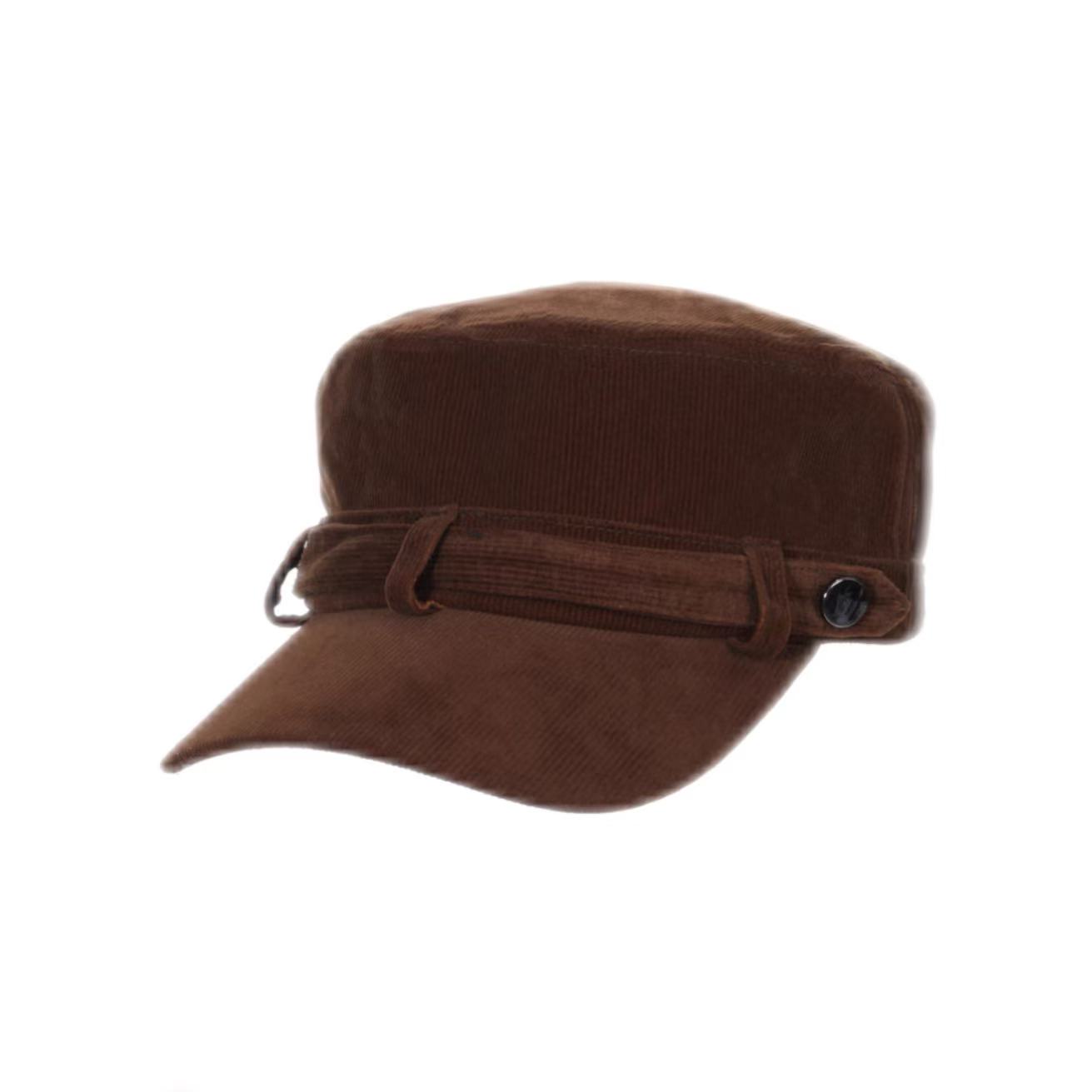 铜合金手链 I2-824【灯芯绒马术帽（巧克力棕色）】