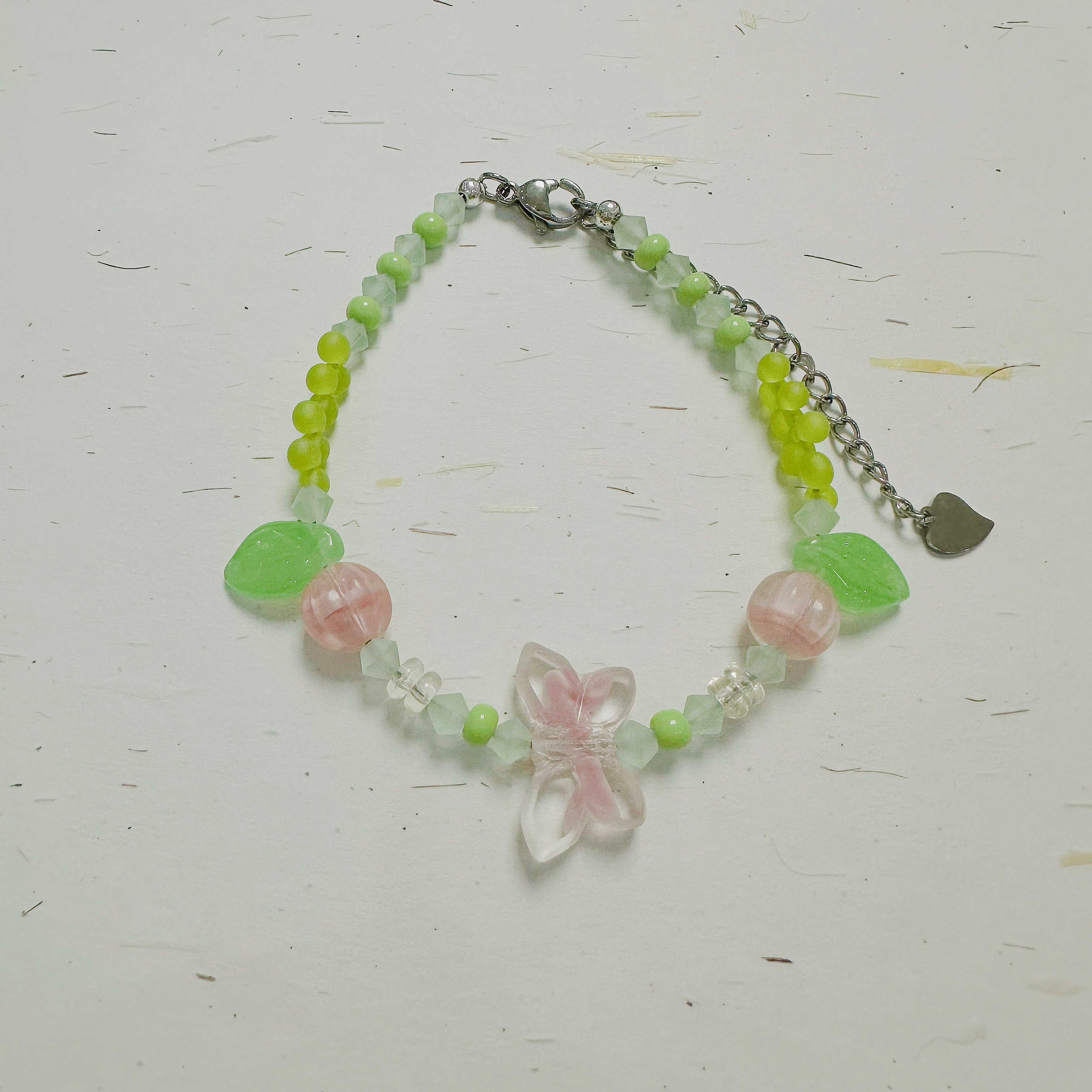 【L】进口捷克琉璃轻奢经典手工时尚ins防丢手机链斜挎包链