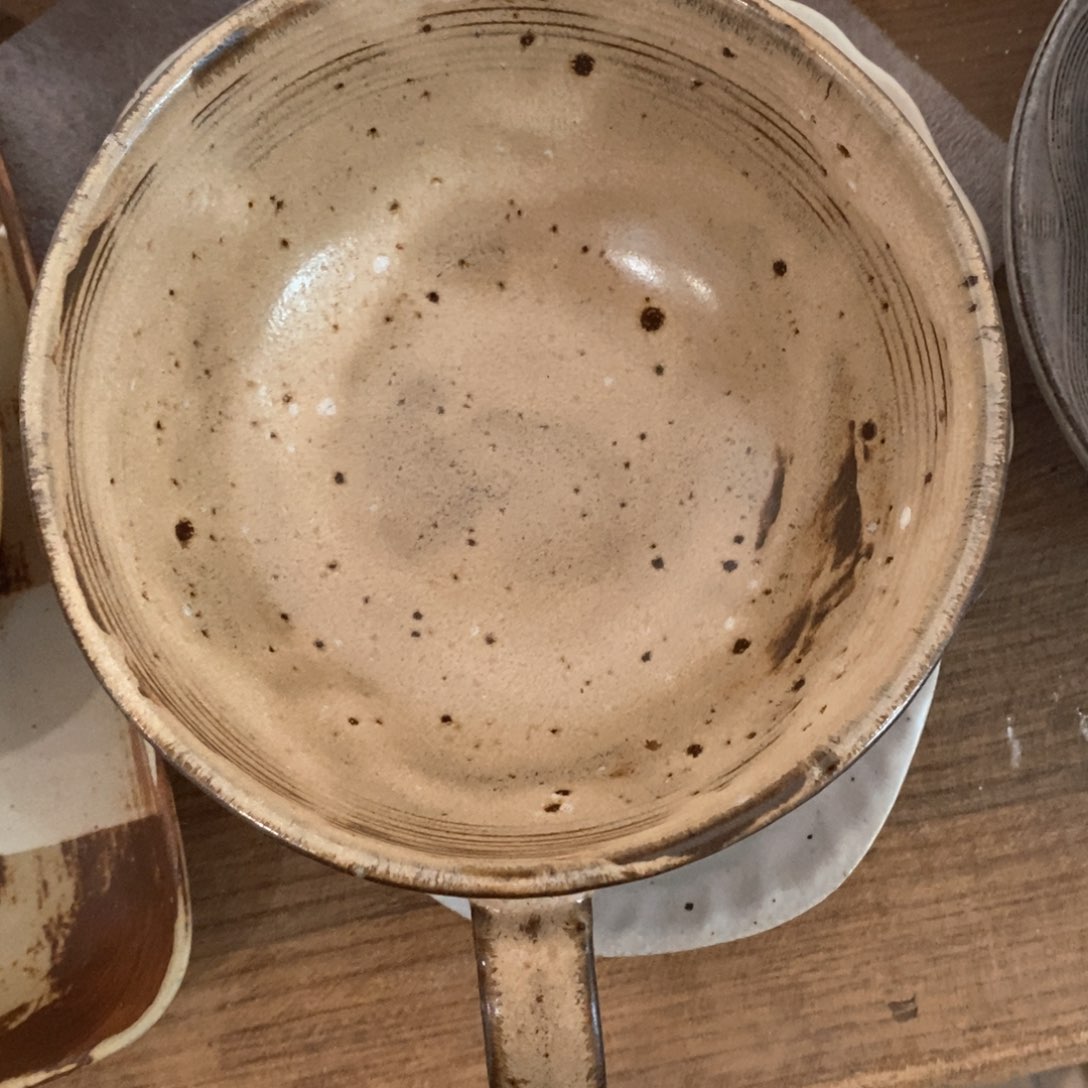 今囍陶器粗陶餐具1件