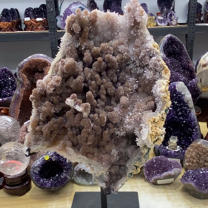 紫晶大型摆件（非配饰）未镶嵌