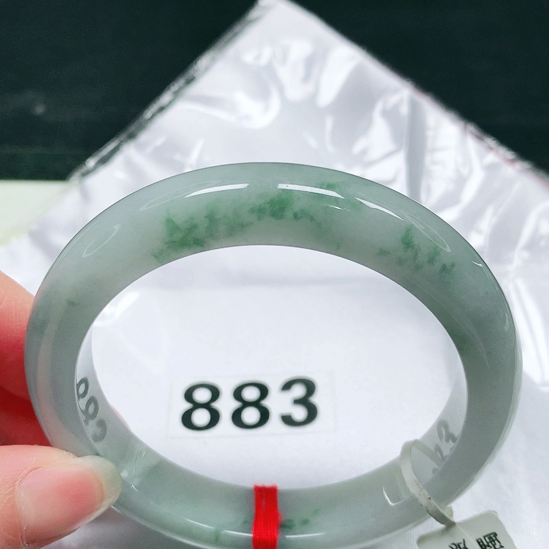 翡翠未镶嵌手镯10 号翡翠手镯