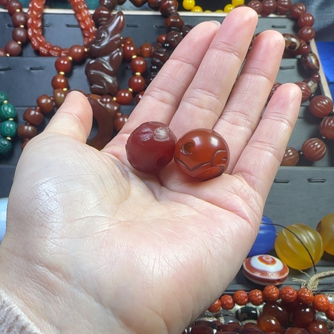 未镶嵌1玛瑙/玉髓喜**多