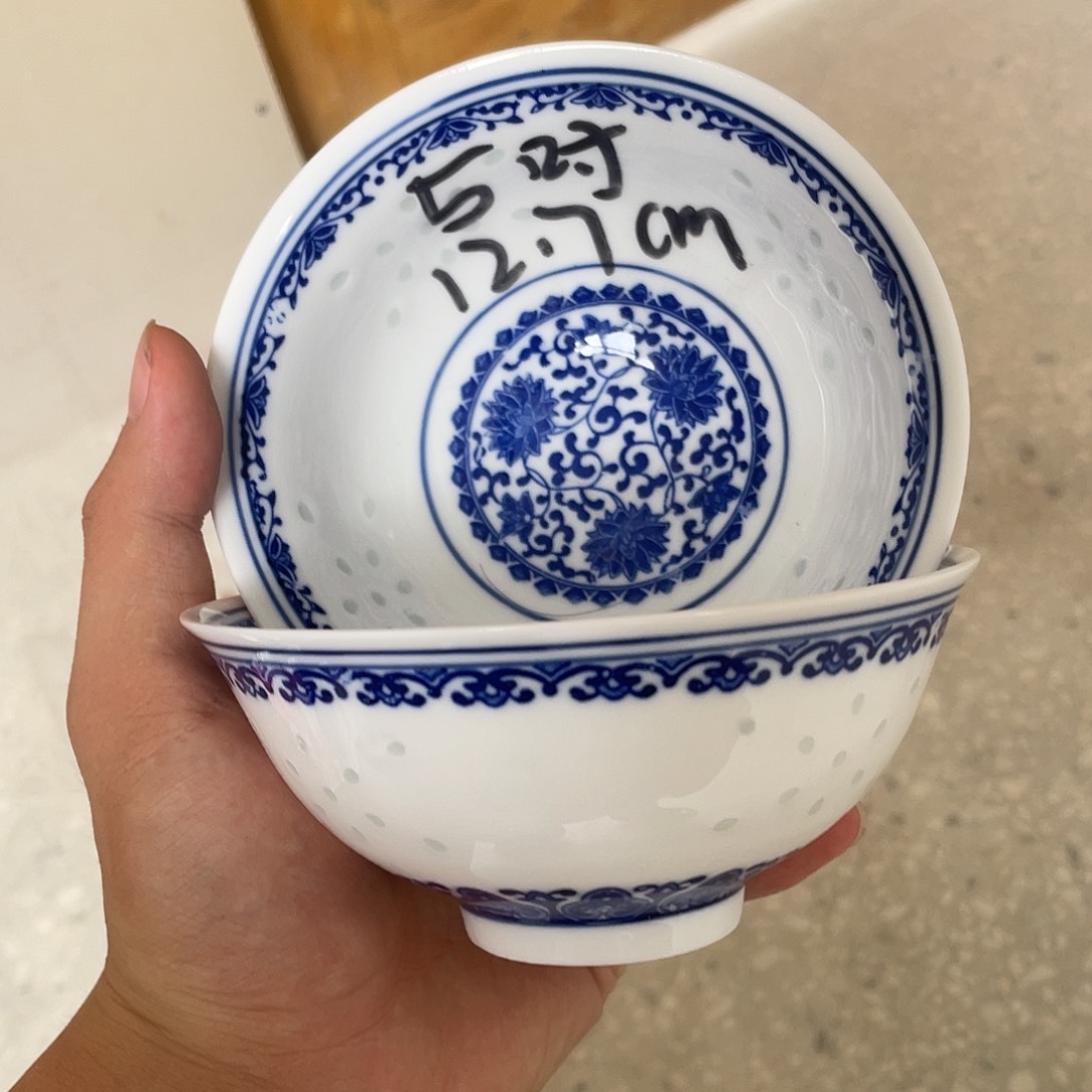 碗景德镇高温细白瓷餐具
