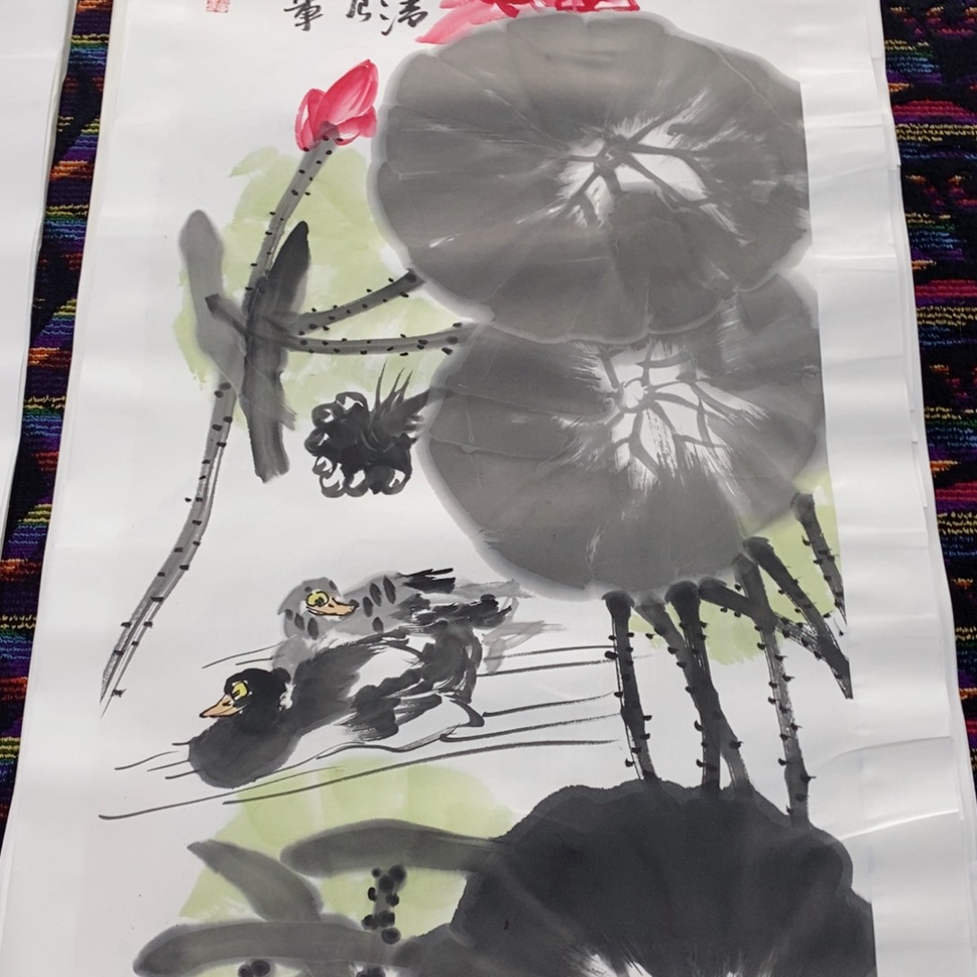 国画杨永军四尺曈