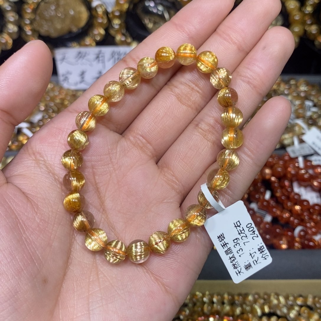 水晶手链未镶嵌犟*琪